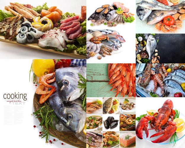 原料海鲜食物摄影高清图片